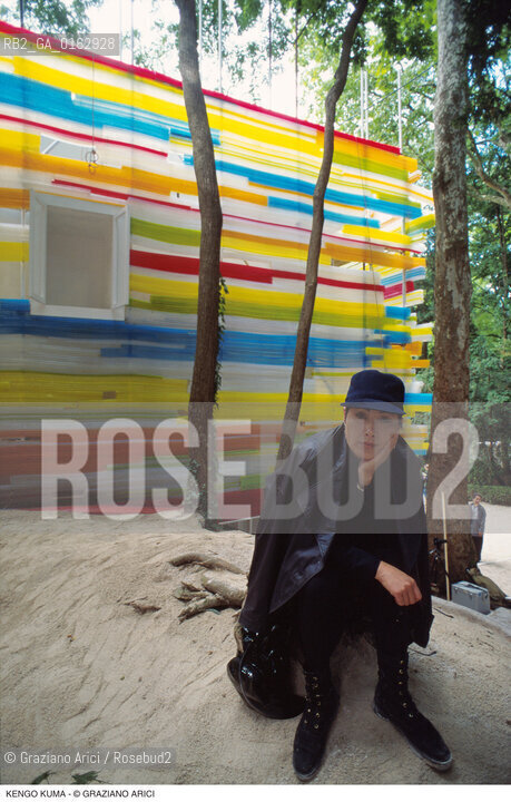 Caption: Nome: .KUMA KENGO.Descrizione: .ARTE BIENNALE.Credit: ©Graziano Arici/Rosebud2 / Costo: .A.Nazione: .GIAPPONE.Cittˆ: ..Data: .1995