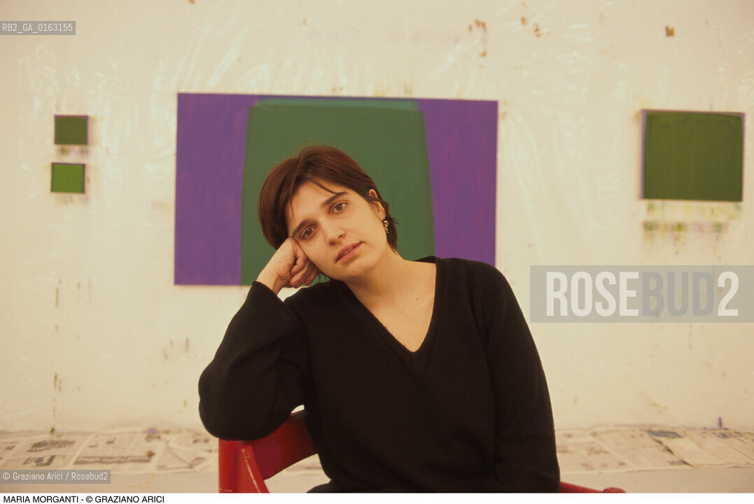Caption: Nome: .MORGANTI MARIA .Descrizione: .ARTE PITTRICE.Credit: ©Graziano Arici/Rosebud2 / Costo: .A.Nazione: .ITALIA.Cittˆ: . .Data:.2000.