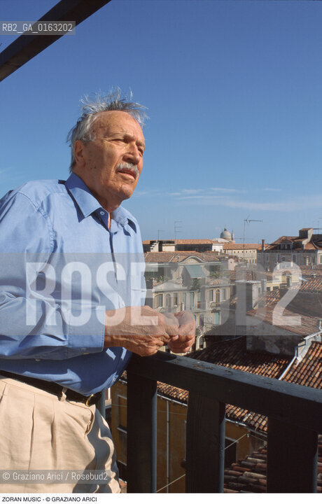 Caption: Nome: .MUSIC ZORAN.Descrizione: .ARTE PITTORE STUDIO / A VENEZIA .Credit: ©Graziano Arici/Rosebud2 / Costo: .A.Nazione: .ITALIA.Cittˆ: ..Data: .1995