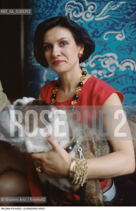 Caption: Nome: .PICASSO PALOMA.Descrizione: .ARTE.Credit: ©Graziano Arici/Rosebud2 / Costo: .A.Nazione: .FRANCIA.Cittˆ: ..Data: .1982