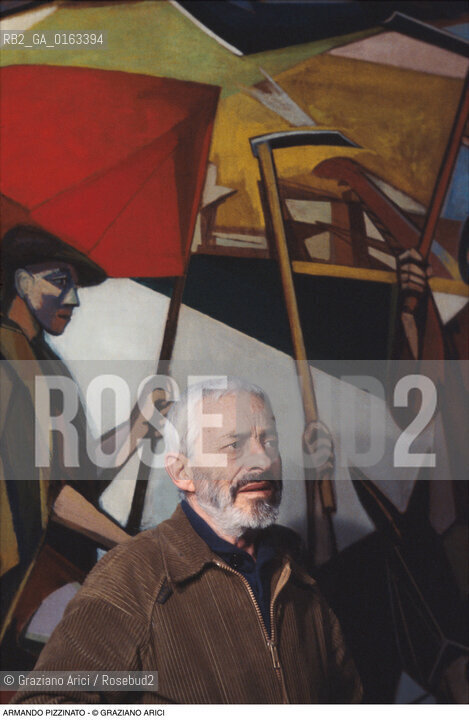 Caption: Nome: .PIZZINATO ARMANDO.Descrizione: .ARTE PITTORE FRONTE NUOVO DELLE ARTI.Credit: ©Graziano Arici/Rosebud2 / Costo: .A.Nazione: .ITALIA.Cittˆ: ..Data: .1980