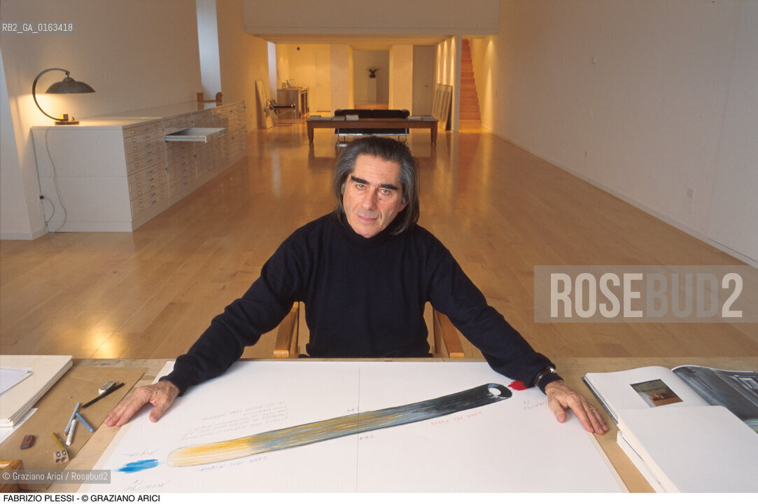 Caption: Nome: .PLESSI FABRIZIO.Descrizione: .ARTE VIDEO  STUDIO.Credit: ©Graziano Arici/Rosebud2 / Costo: .A.Nazione: .ITALIA.Cittˆ: ..Data: .1995