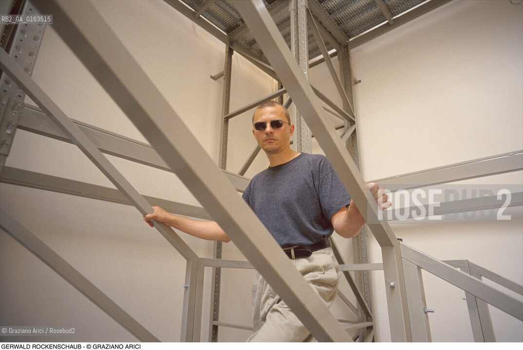 Caption: Nome: .ROCKENSCHAUB GERWALD.Descrizione: .ARTE BIENNALE / CON SCALE.Credit: ©Graziano Arici/Rosebud2 / Costo: .A.Nazione: .AUSTRIA.Cittˆ: ..Data: .1995