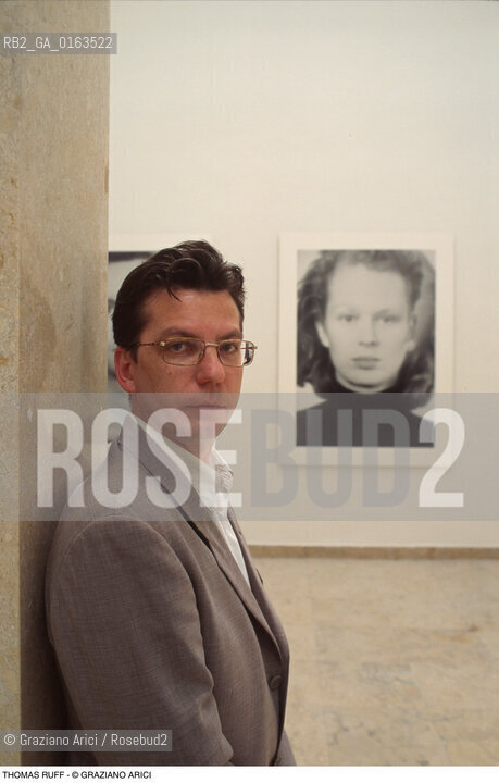 Caption: Nome: .RUFF THOMAS.Descrizione: .ARTE FOTOGRAFIA BIENNALE.Credit: ©Graziano Arici/Rosebud2 / Costo: .A.Nazione: .GERMANIA.Cittˆ: ..Data: .1995