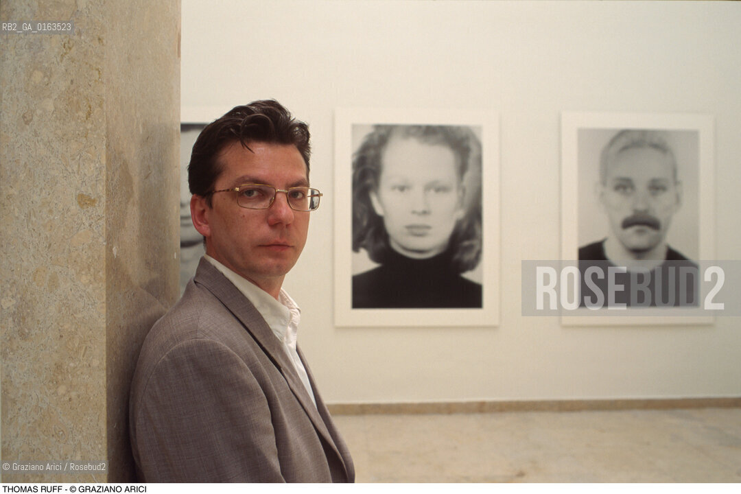 Caption: Nome: .RUFF THOMAS.Descrizione: .ARTE FOTOGRAFIA BIENNALE.Credit: ©Graziano Arici/Rosebud2 / Costo: .A.Nazione: .GERMANIA.Cittˆ: ..Data: .1995