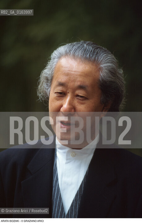 Caption: Nome: .ISOZAKI ARATA.Descrizione: .ARCHITETTO  ARCHITETTURA .Credit: ©Graziano Arici/Rosebud2 / Costo: .A.Nazione: .GIAPPONE.Cittˆ: ..Data: .1996