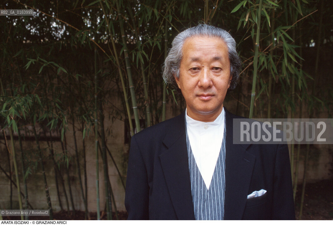 Caption: Nome: .ISOZAKI ARATA.Descrizione: .ARCHITETTO  ARCHITETTURA .Credit: ©Graziano Arici/Rosebud2 / Costo: .A.Nazione: .GIAPPONE.Cittˆ: ..Data: .1996