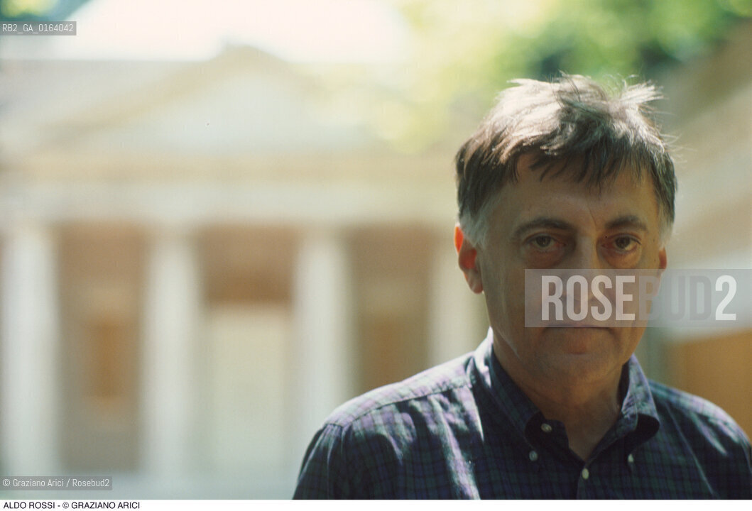 Caption: Nome: .ROSSI ALDO.Descrizione: .ARCHITETTURA ARCHITETTO.Credit: ©Graziano Arici/Rosebud2 / Costo: .A.Nazione: .ITALIA.Cittˆ: ..Data: .1985