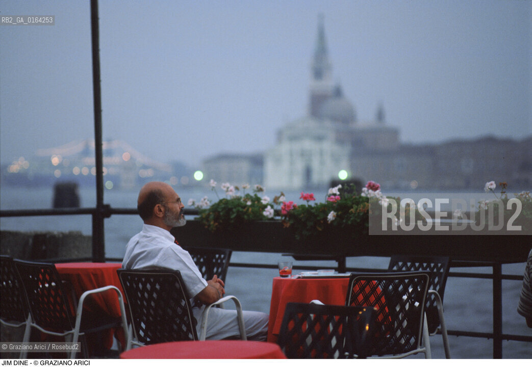 Nome: .DINE JIM.Descrizione: .ARTE PITTORE A VENEZIA.Credit: ©Graziano Arici/Rosebud2 / Costo: .A.Nazione: .USA.Cittˆ: ..Data: .1988.
