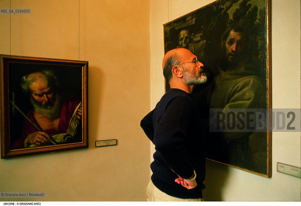 Nome: .DINE JIM.Descrizione: .ARTE PITTORE / ALLE GALLERIE DELLACCADEMIA.Credit: ©Graziano Arici/Rosebud2 / Costo: .A.Nazione: .USA.Cittˆ: ..Data: .1988