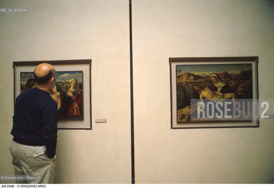 Nome: .DINE JIM.Descrizione: .ARTE PITTORE / ALLE GALLERIE DELLACCADEMIA.Credit: ©Graziano Arici/Rosebud2 / Costo: .A.Nazione: .USA.Cittˆ: ..Data: .1988.