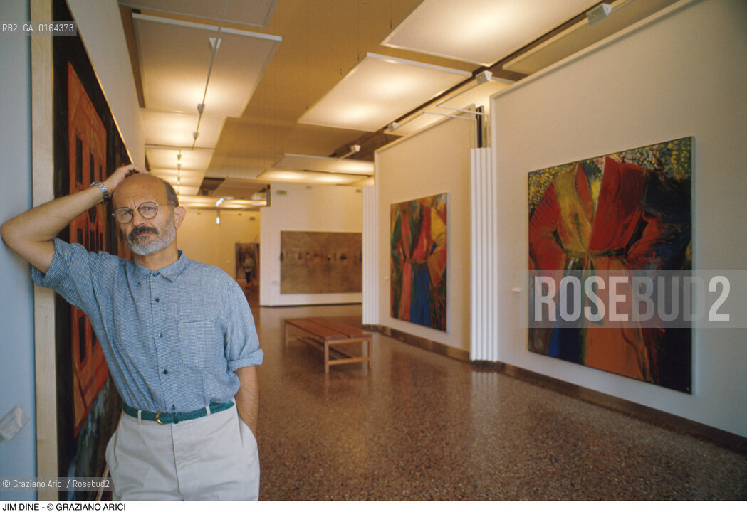 Nome: .DINE JIM.Descrizione: .ARTE PITTORE / MOSTRA DI JIM DINE A CA PESARO.Credit: ©Graziano Arici/Rosebud2 / Costo: .A.Nazione: .USA.Cittˆ: ..Data: .1985.