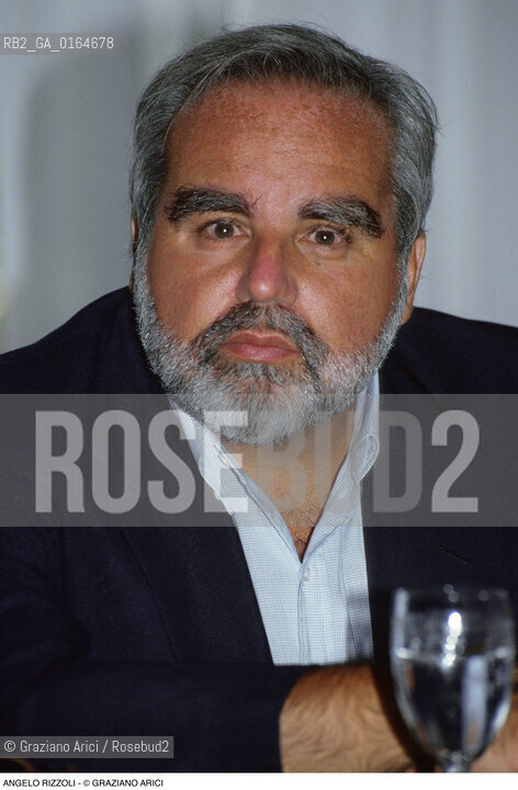 Caption: Nome: .RIZZOLI ANGELO.Descrizione: .EDITORIA EDITORE DELLA CASA EDITRICE RIZZOLI PRODUTTORE CINEMATOGRAFICO.PUBLISHING PUBLISHER OF PUBLISHING HAUSE RIZZOLI CINEMATOGRAPHIC PRODUCER.Credit: ©Graziano Arici/Rosebud2 / Costo: .A.Nazione: .ITALIA.ITALY.Cittˆ: ..Data: .1993