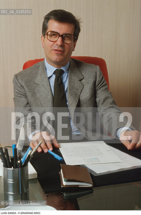 Caption: Nome: .ZANDA LUIGI.Descrizione:.PRESIDENTE DEL COMITATO GIUBILEO 2000 ROMA.PRESIDENT OF COMMITTEE GIUBILEO 2000 ROME.Credit: ©Graziano Arici/Rosebud2 / Costo: .A.Nazione: .ITALIA.ITALY.Cittˆ: ..Data: .1996