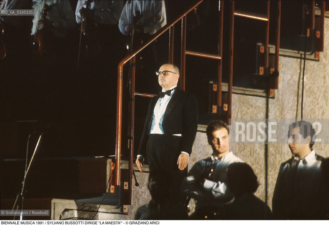 Nome: .BIENNALE MUSICA 1991.Descrizione: .LA MAESTA DI SYLVANO BUSSOTTI / COREOGRAFIA DI ROCCO / SCENOGRAFIA DI GIUSEPPE RANCHETTI / PALASPORT DELLARSENALE.Credit: ©Graziano Arici/Rosebud2 .Nazione: .ITALIA.Cittˆ: ..Data: .1991