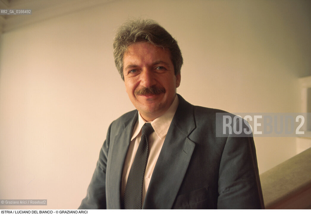Nome: .REGIONE ISTRIA.Descrizione: .POLITICA / LUCIANO DEL BIANCO.Credit: ©Graziano Arici/Rosebud2 / Costo: .A.Nazione: ..Cittˆ: .POLA.Data: .1995