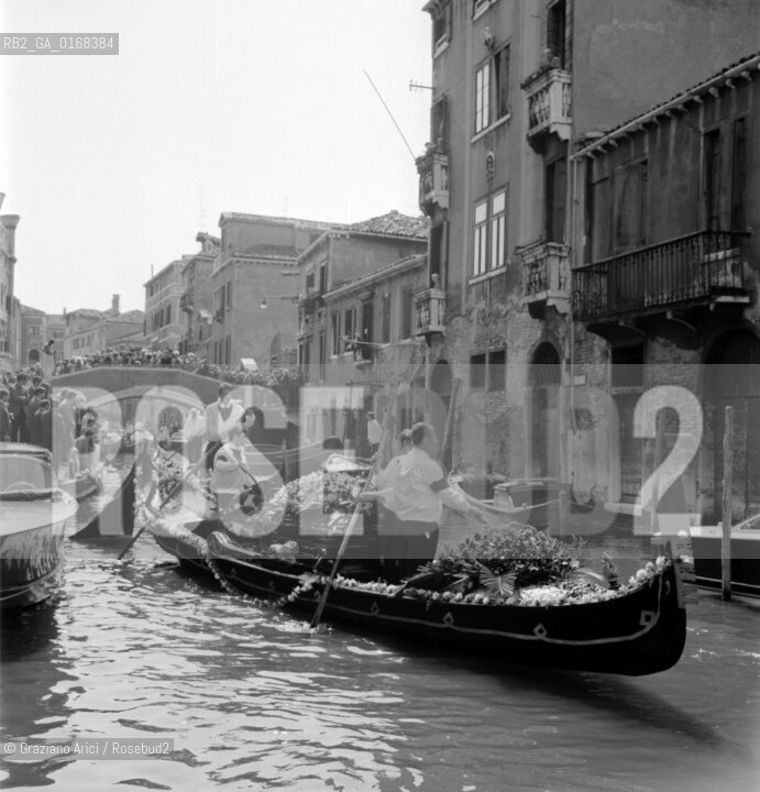 THE FUNERAL OF THE COMPOSER IGOR STRAVINSKIJ IN VENICE - 1971 -  © ARCHIVIO Graziano Arici/Rosebud2  / MUSICA / COMPOSITORE / FUNERALE