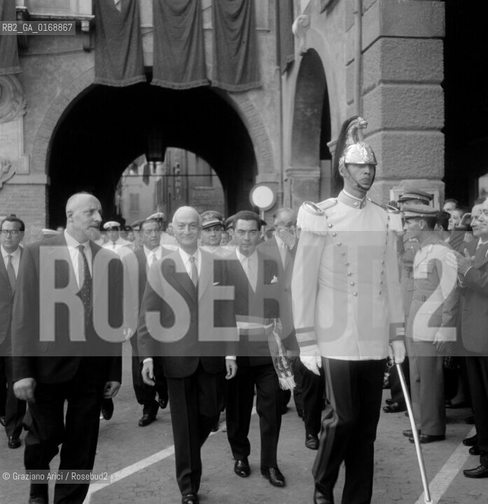 THE PRESIDENT ANTONIO SEGNI IN TREVISO 1960 (?) © ARCHIVIO Graziano Arici/Rosebud2 