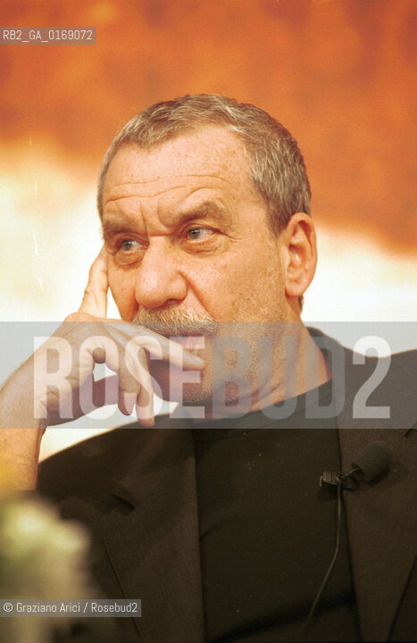 FONDAMENTA 14/17 GIUGNO 2001: CORPI - IL CANTANTE PAOLO CONTE - ©Graziano Arici/Rosebud2