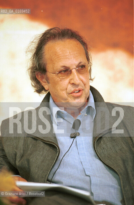 FONDAMENTA 14/17 GIUGNO 2001: CORPI - IL SOCIOLOGO MAURICE OLENDER ( FRANCIA) - ©Graziano Arici/Rosebud2