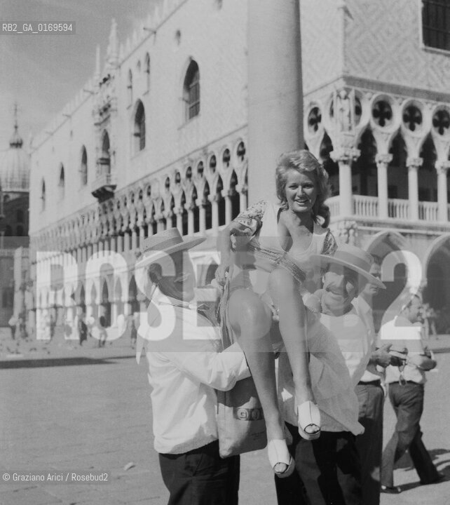 CINEMA / LATTRICE STEPHANIE BEACHAM (GRAN BRETAGNA) / FILM THE NIGHTCOMERS / MOSTRA INTERNAZIONALE DARTE CINEMATOGRAFICA, BIENNALE 1971 - © ARCHIVIO Graziano Arici/Rosebud2 