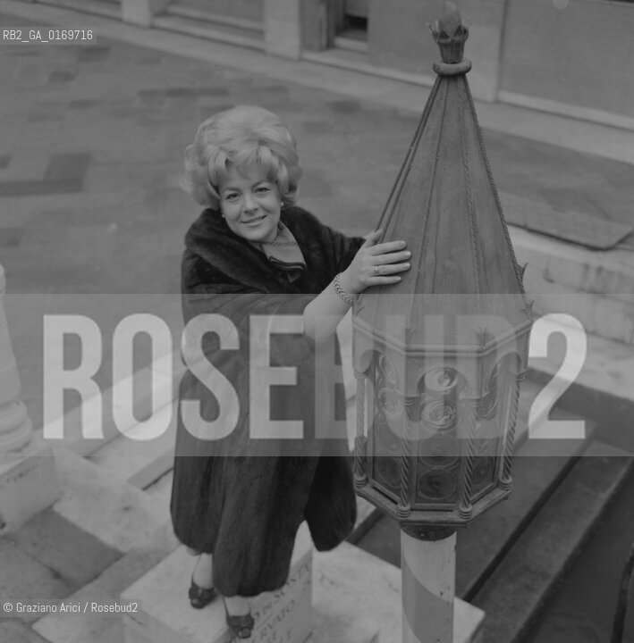 MUSICA LIRICA OPERA / LA SOPRANO CELESTINA CASAPIETRA (ITALIA) A VENEZIA /1969 - © ARCHIVIO Graziano Arici/Rosebud2 