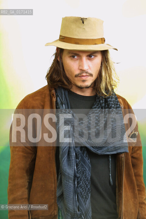 07/09 - VENICE - 58.INTERNATIONAL FILM FESTIVAL - FROM HELL - THE ACTOR JOHNNY DEPP  - ©Graziano Arici/Rosebud2