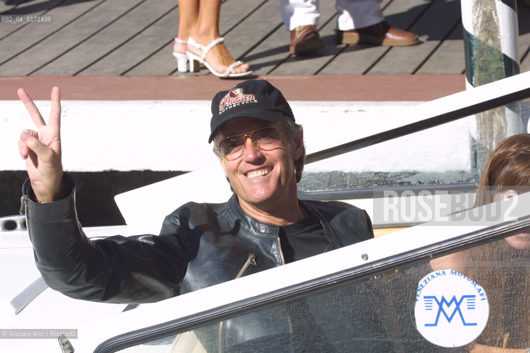 06/09 - VENICE - 58. INTERNATIONAL FILM FESTIVAL - THE HIRED HAND - THE DIRECTOR PETER FONDA  - ©Graziano Arici/Rosebud2