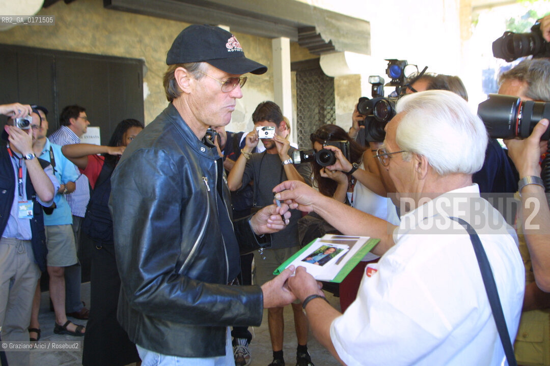 06/09 - VENICE - 58. INTERNATIONAL FILM FESTIVAL - THE HIRED HAND - THE DIRECTOR PETER FONDA  - ©Graziano Arici/Rosebud2