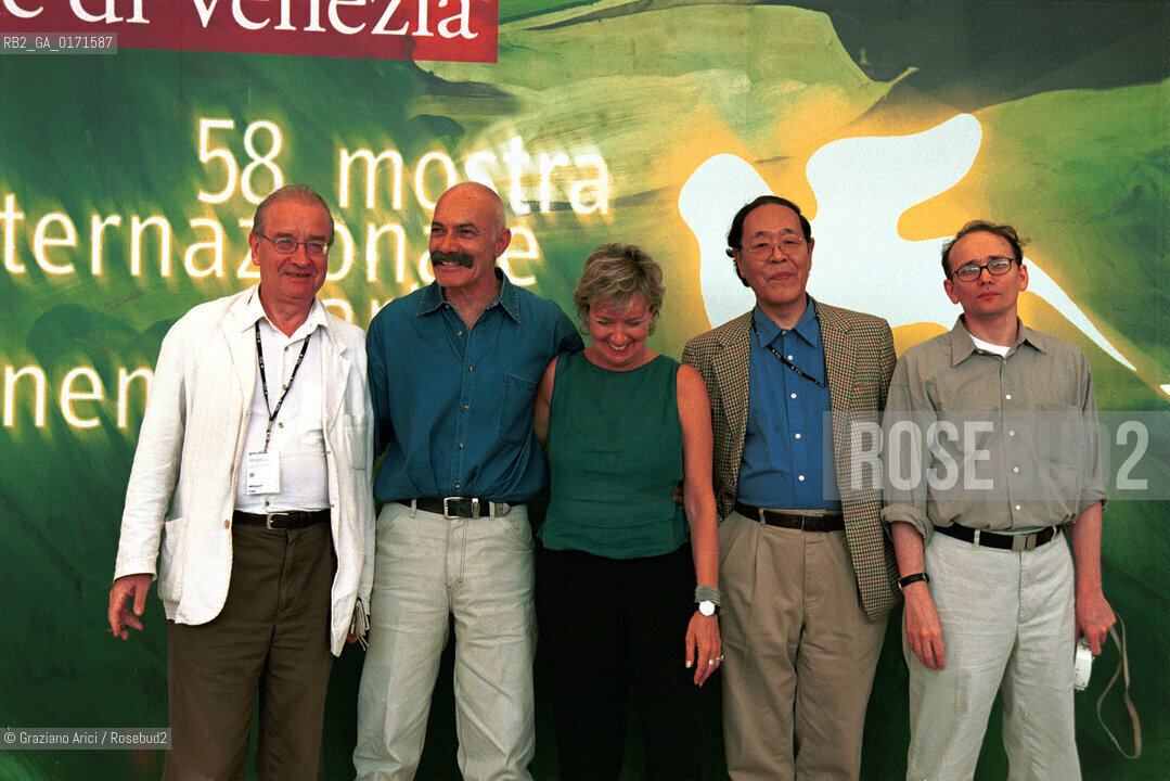 29/08 - VENICE - 58. INTERNATIONAL FILM FESTIVAL - THE CINEMA OF THE PRESENTJURY ©Graziano Arici/Rosebud2