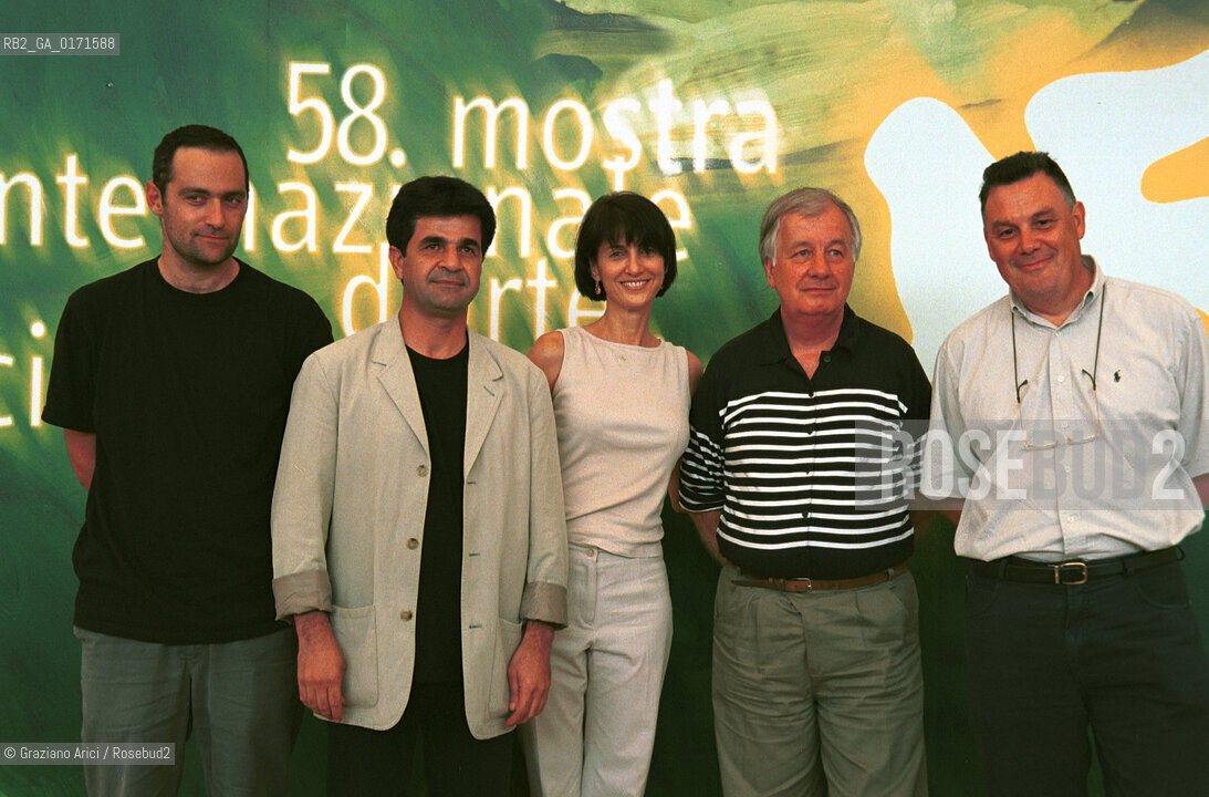 29/08 - VENICE - 58. INTERNATIONAL FILM FESTIVAL - THE FIRST WORK JURY ©Graziano Arici/Rosebud2