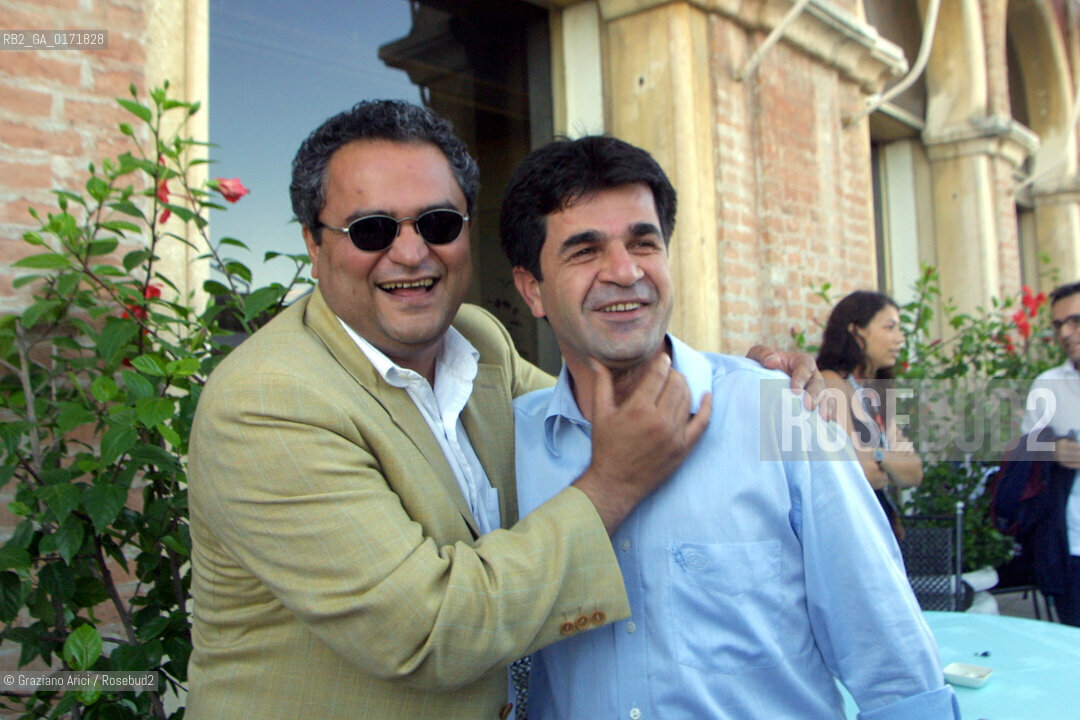 06/09 - VENICE - 58.INTERNATIONAL FILM FESTIVAL - THE DIRECTORS BABAK PAYAMI AND JAFAR PANAHI - ©Graziano Arici/Rosebud2