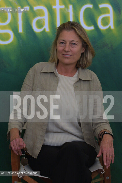 5/04- VENICE - 58. INTERNATIONAL FILM FESTIVAL -  THE TRIUMPH OF LOVE - THE DIRECTOR CLARE PEPLOE - ©Graziano Arici/Rosebud2