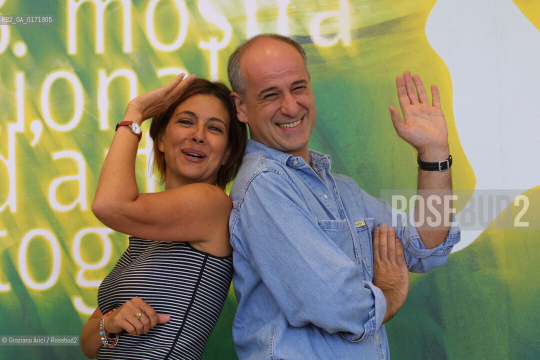 07/09 - VENICE - 58.INTERNATIONAL FILM FESTIVAL - LUNA ROSSA - THE ACTORS LICIA MAGLIETTA AND TONI SERVILLO  - ©Graziano Arici/Rosebud2