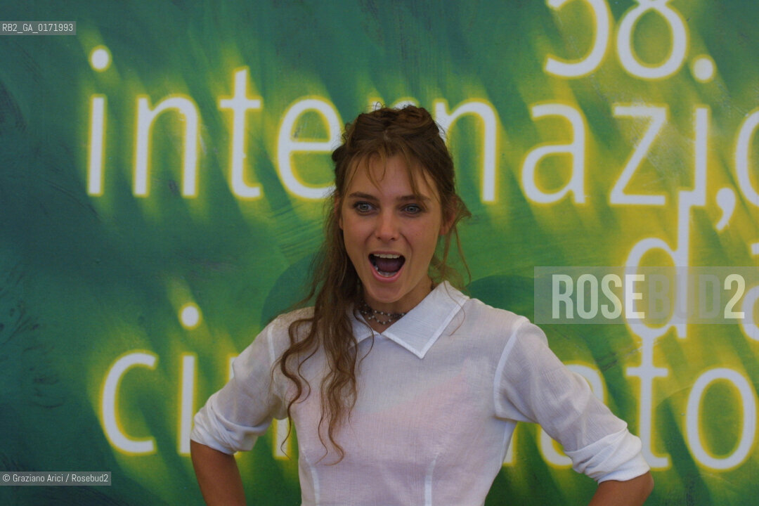 06/09 - VENICE - 58. INTERNATIONAL FILM FESTIVAL - SAUVAGE INNOCENCE - THEACTRESS ZSUZSANNA VARKONYI  - ©Graziano Arici/Rosebud2