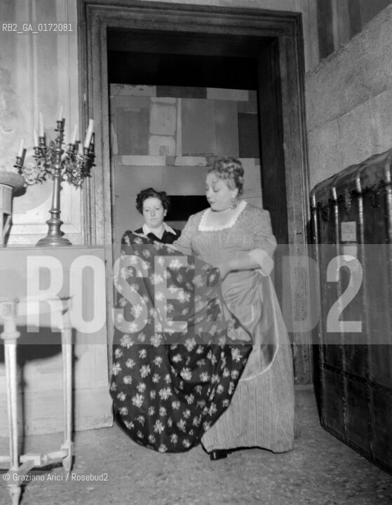 THE OPERA SINGER TOTI DAL MONTE  - 1948 © ARCHIVIO Graziano Arici/Rosebud2  / MUSICA/ CANTANTE LIRICO