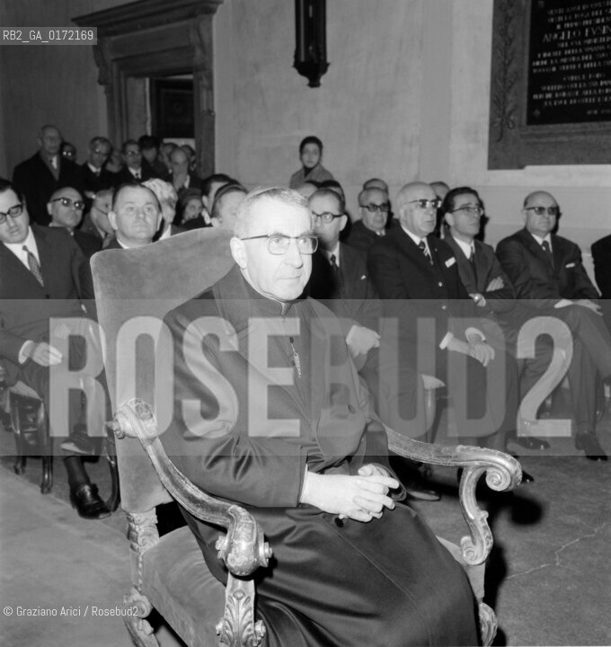 THE CARDINAL ALBINO LUCIANI IN VENICE - 1972 - © ARCHIVIO Graziano Arici/Rosebud2  / RELIGIONE / CARDINALE PATRIARCA