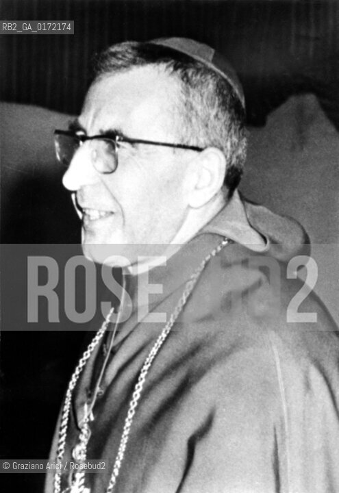 THE CARDINAL ALBINO LUCIANI IN VENICE - 1972 - © ARCHIVIO Graziano Arici/Rosebud2  / RELIGIONE / CARDINALE PATRIARCA