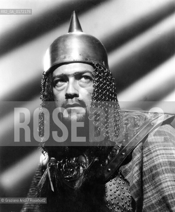 A SEQUENCE FROM THE MOVIE MACBETH DIRECTED BY ORSON WELLES - 1948 - IX INTERNATIONAL FILM FESTIVAL IN VENICE - © ARCHIVIO Graziano Arici/Rosebud2  / SCENA DAL FILM / CINEMA / MOSTRA DEL CINEMA