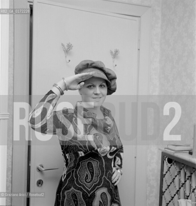 THE OPERA SINGER KATIA RICCIARELLI IN PADOVA - 1962 - © ARCHIVIO Graziano Arici/Rosebud2  / MUSICA  / CANTANTE LIRICO