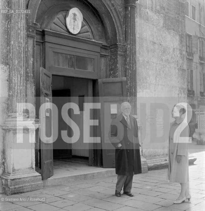 THE COMPOSER ZOLTAN KODALY IN VENICE - 1962 - © ARCHIVIO Graziano Arici/Rosebud2  / MUSICA / COMPOSITORE