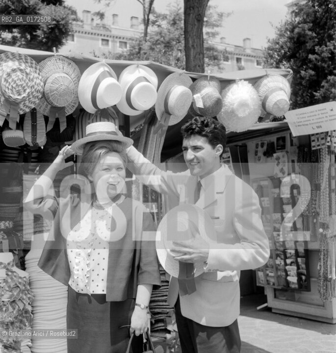 THE OPERA SINGER RENATA SCOTTO IN VENICE - 1962  © ARCHIVIO Graziano Arici/Rosebud2  / MUSICA / MUSICA LIRICA / CANTANTE