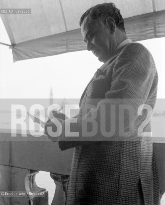 THE PAINTER TAMAYO RUFINO -  VENICE - 1950 © ARCHIVIO Graziano Arici/Rosebud2  / ARTE / PITTORE