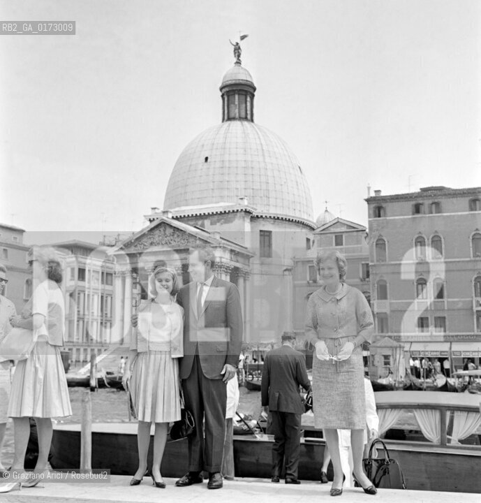 THE USA SENATOR RICHARD NIXON IN VENICE- 1963 © ARCHIVIO Graziano Arici/Rosebud2  / POLITICA / SENATORE
