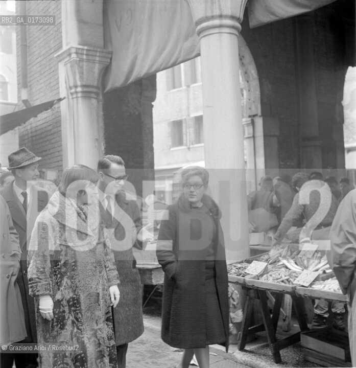 THE DAUGHTER OF NIKITA KRUSCEV IN VENICE - 1963 © ARCHIVIO Graziano Arici/Rosebud2  / VARIE / POLITICA / KHRUSHCHEV / CHRUSCEV