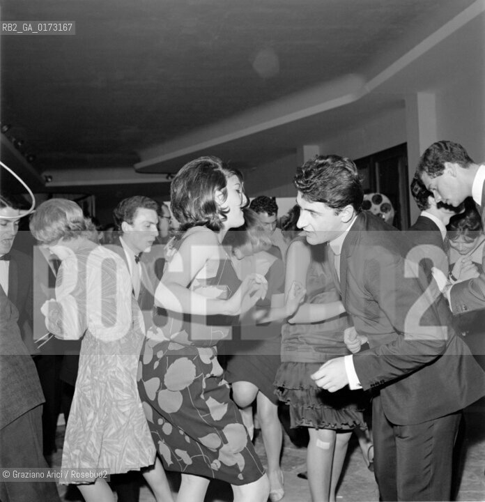 THE POP SINGER AND COMPOSER PINO DONAGGIO - 1962 © ARCHIVIO Graziano Arici/Rosebud2  / MUSICA LEGGERA / POP ROCK / CANTANTE / COMPOSITORE / BALLO