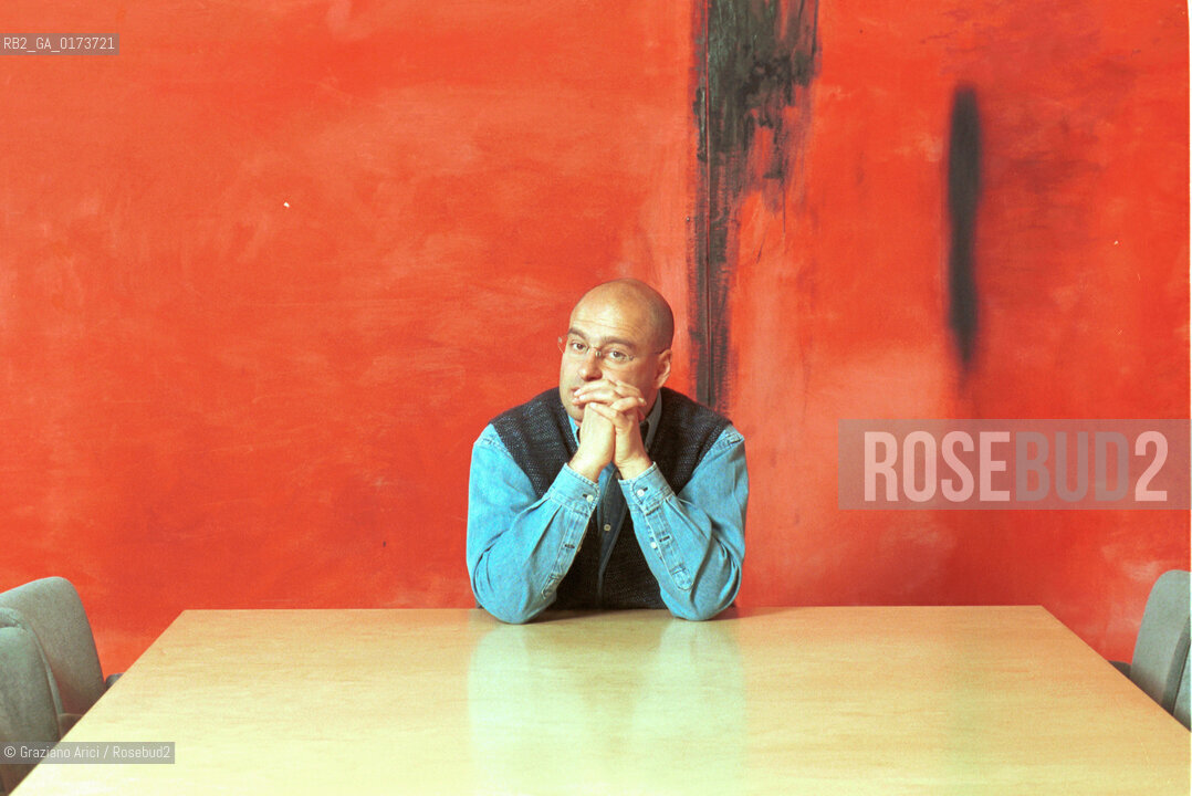 IL CRITICO DARTE MARCO GOLDIN NELLA SEDE DELLA CASA EDITRICE LINEA DOMBRA A CONEGLIANO - ©Graziano Arici/Rosebud2