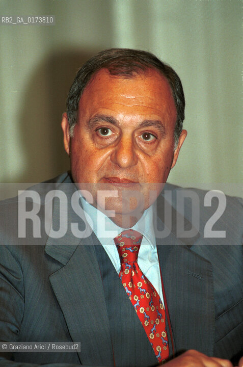 Caption: Nome: .PAOLO SAVONA.Descrizione: .PRESIDENTE DEL CONSORZIO VENEZIA NUOVA E DELLIMPREGILO.Credit: .Graziano Arici/Rosebud2/.Costo: .A.Nazione: .ITALIA.Cittˆ: ..Data: .2001