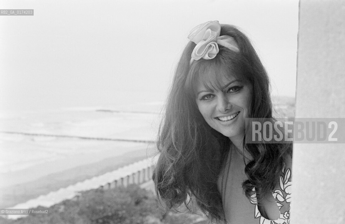 THE ACTRESS CLAUDIA CARDINALE AT VENICE LIDO - 1965 - © ARCHIVIO Graziano Arici/Rosebud2  / CINEMA / ATTORE
