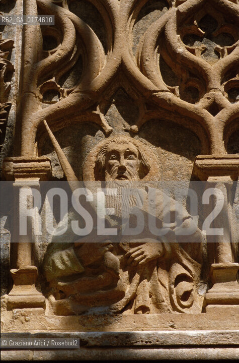 SICILIA  , PALERMO. : LA CATTEDRALE - © 2002 Graziano Arici/Rosebud2 / GEO / CHIESA / BASSORILIEVO